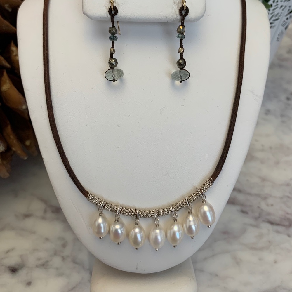Silpada Pearls of Wisdom necklace.